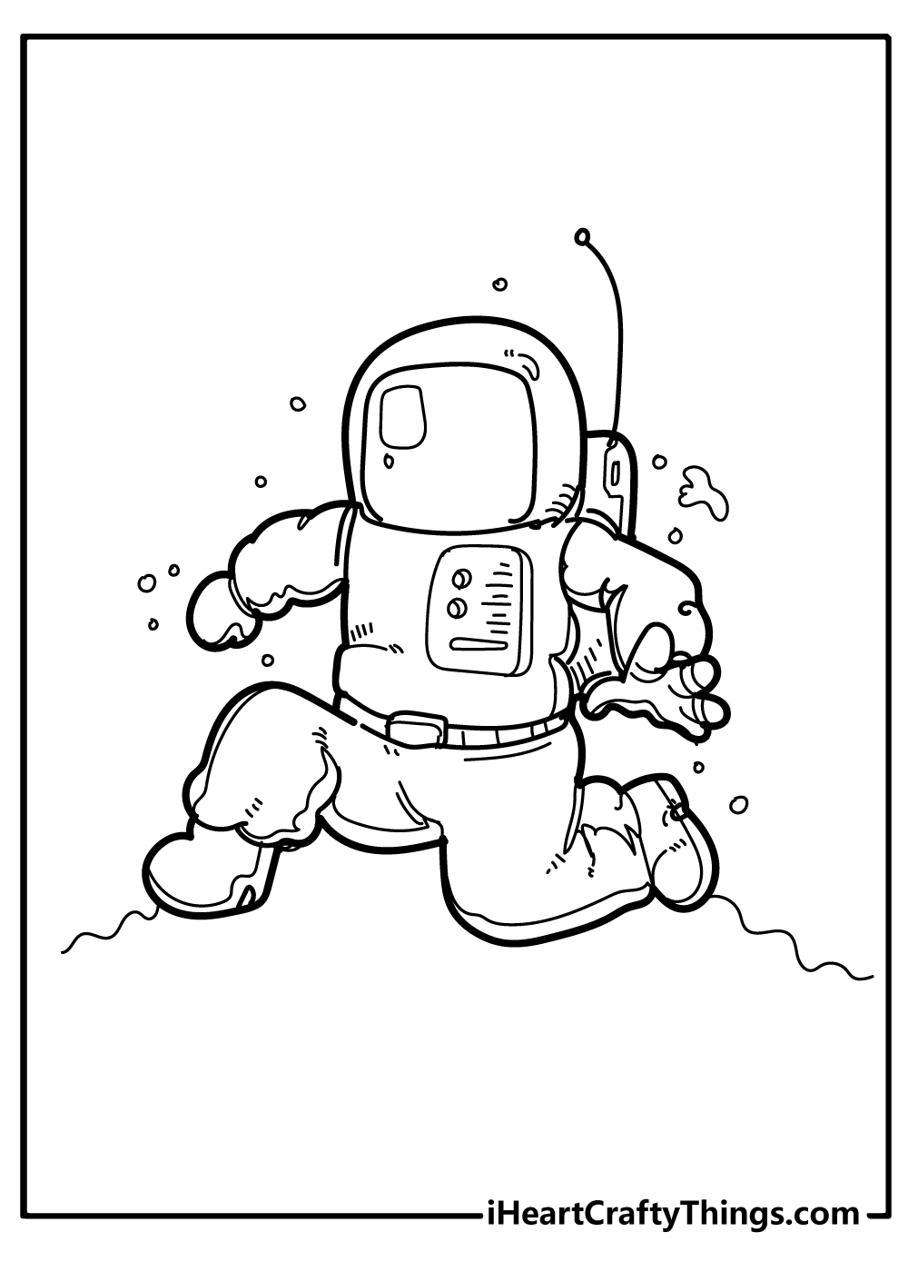 Astronaut Coloring Pages 100 Free Printables 