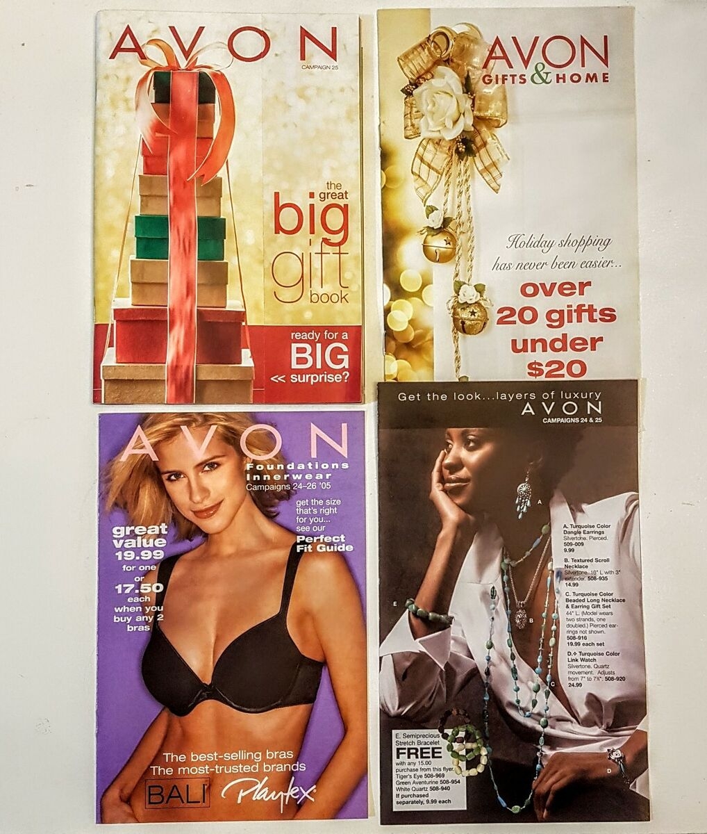 Avon Catalog Holiday Campaign 25 2005 Out Of Print Gift Book Brochure Home Flyer EBay