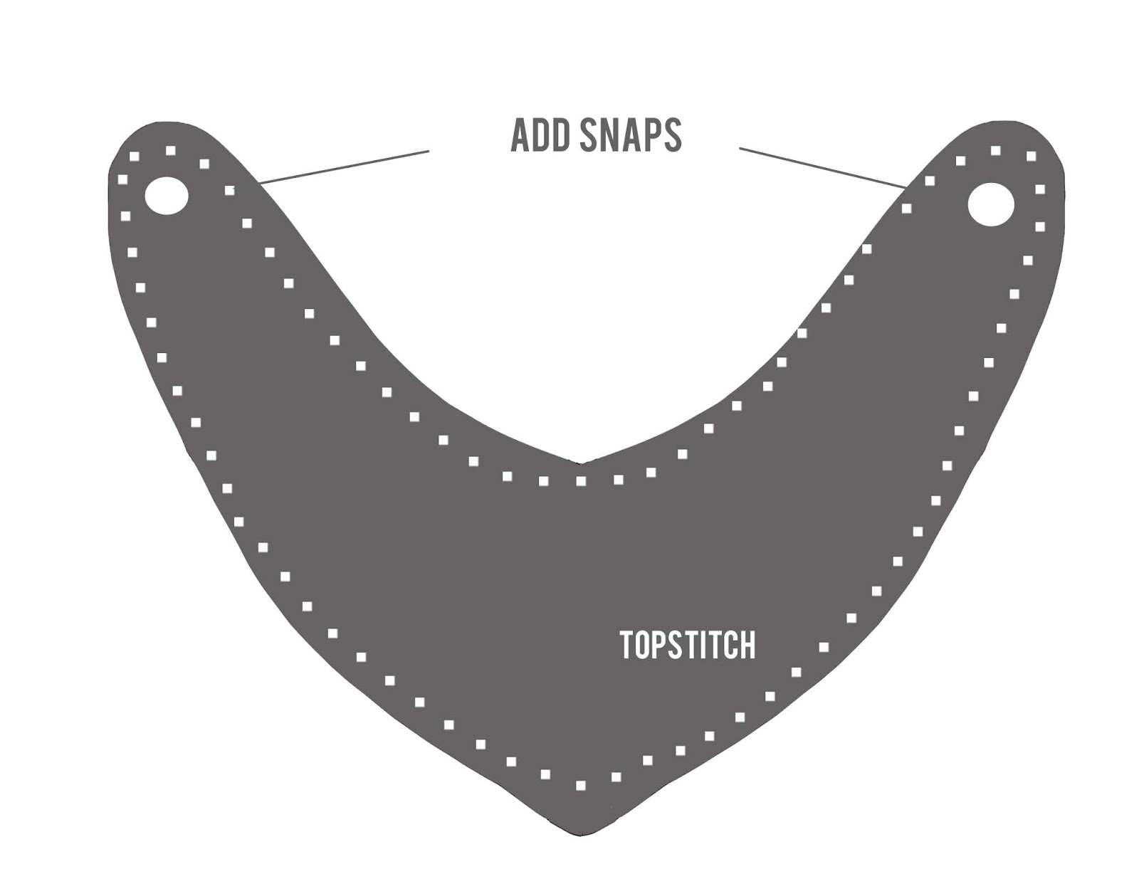 Bandana Bib Patterns Free Printable