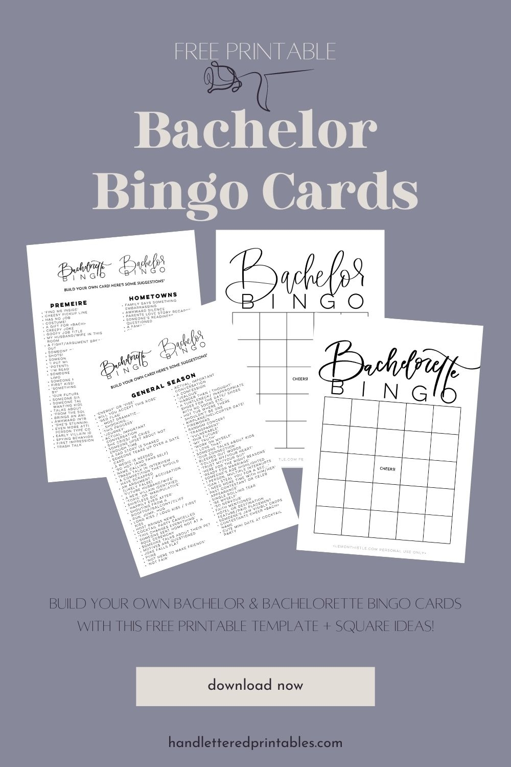 Free Printables Bachelorette Party