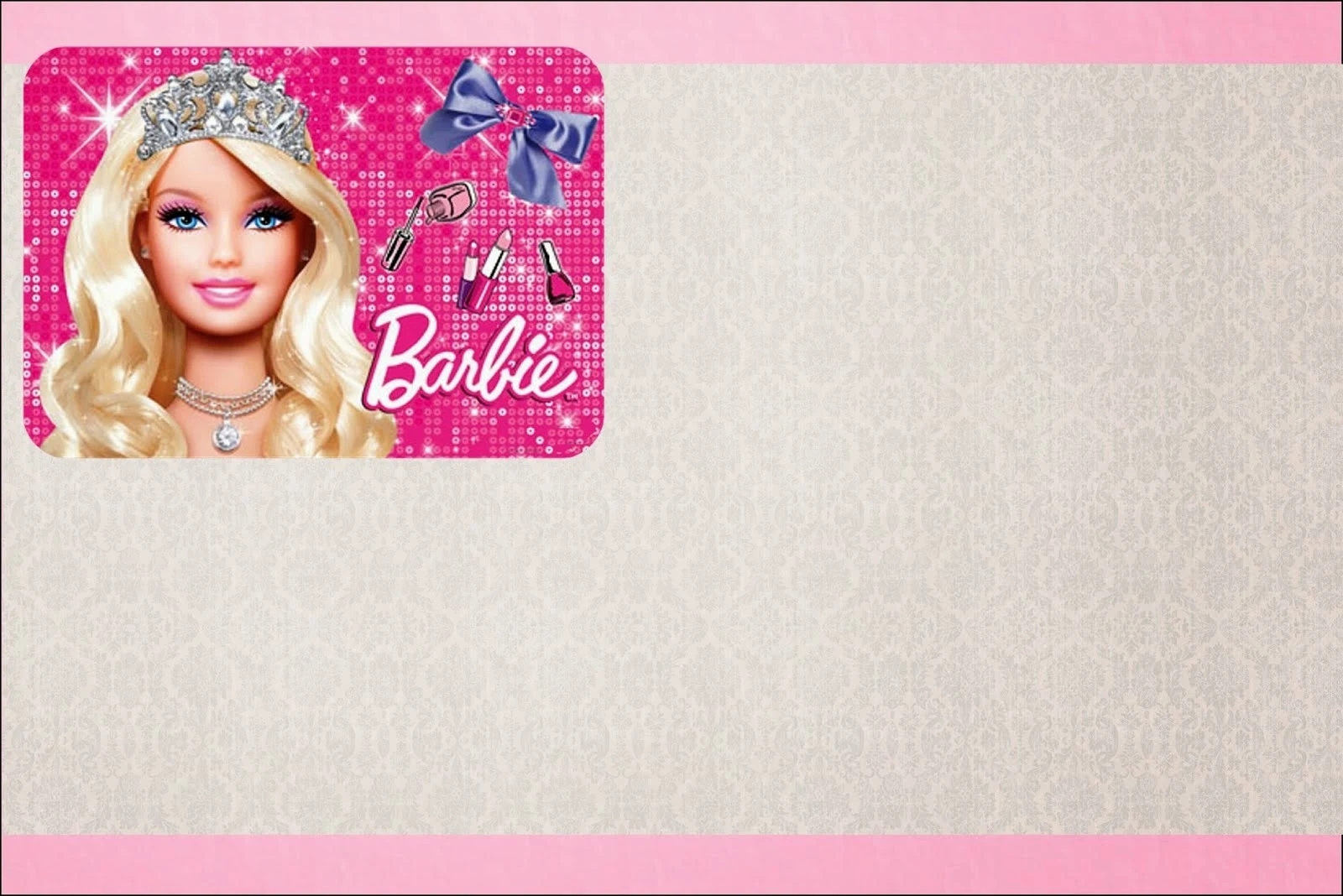 Barbie Life Style Free Printable Invitations Oh My Fiesta In English