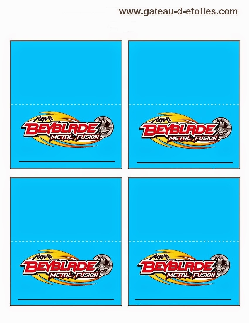 Beyblade Free Printable Kit Oh My Fiesta For Geeks