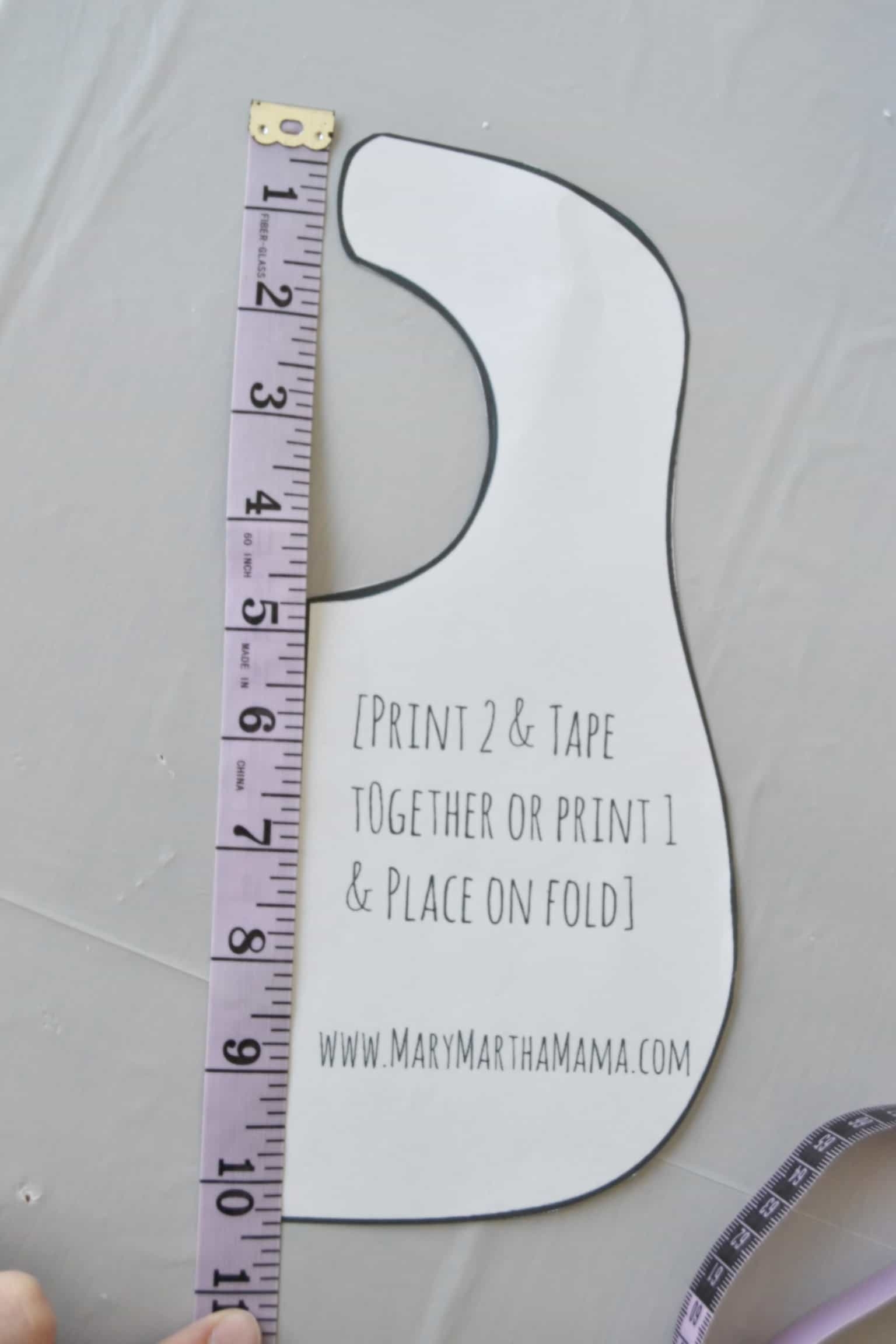 Bib Pattern For Beginners With Video Tutorial Mary Martha Mama