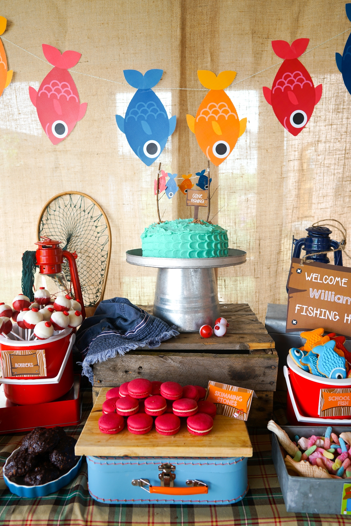 Boys Fishing Party Ideas Printable Party Decorations