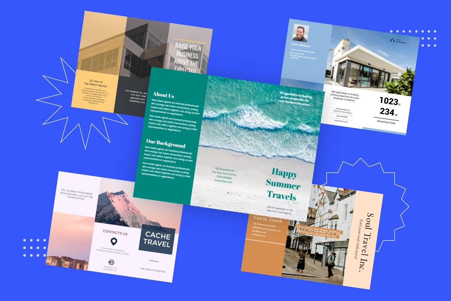 Brochure Maker Create A Professional Brochure Online For Free Fotor