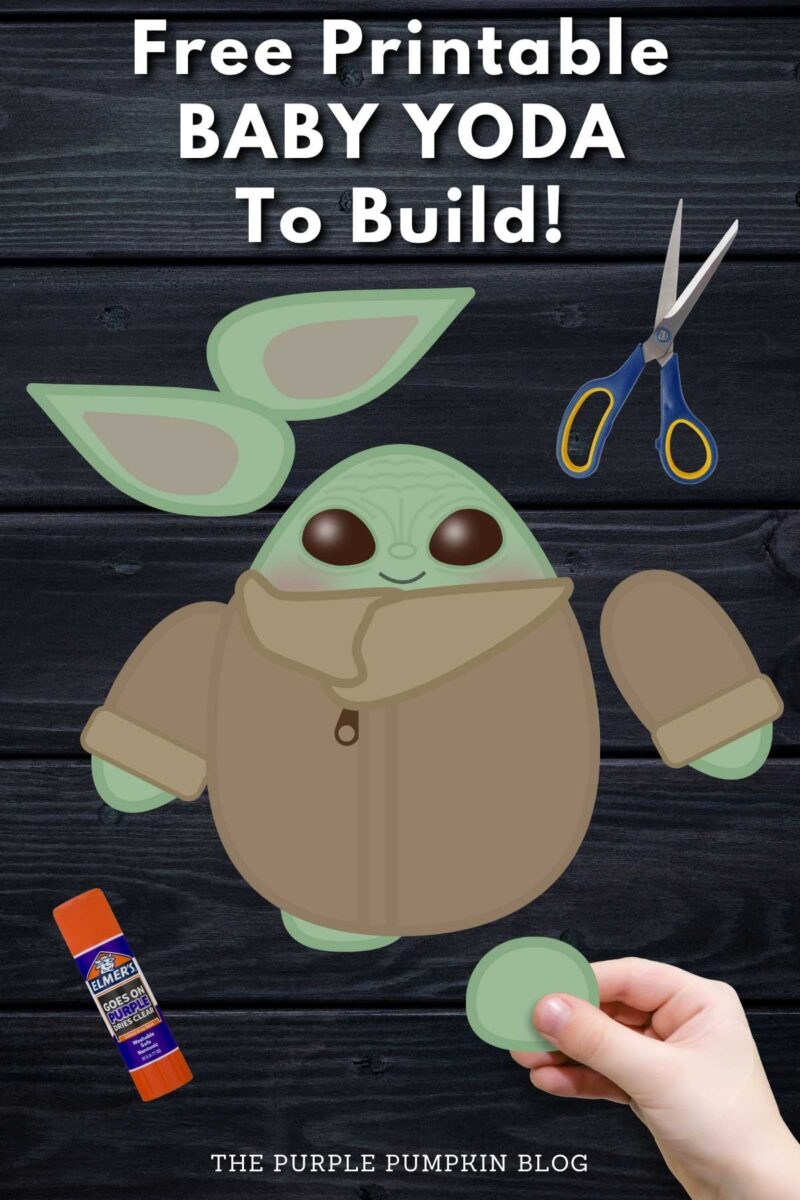 Build A Baby Yoda Free Printable Grogu Template 