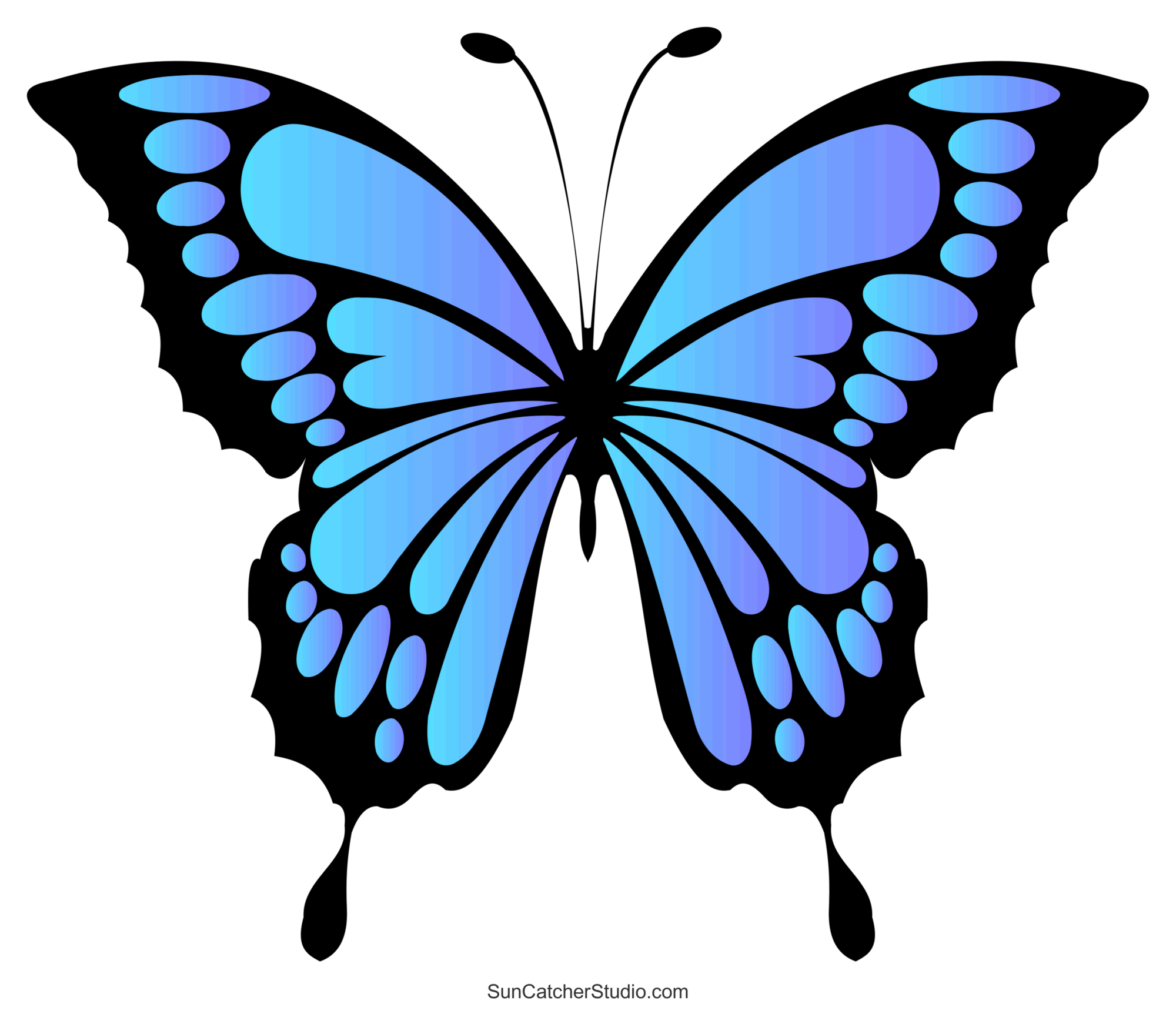 Free Printable Butterfly Templates
