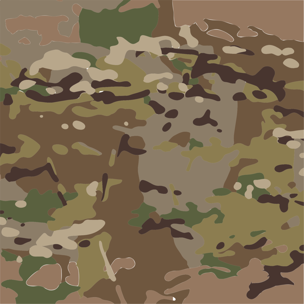 Camouflage Stencil Set By SamK3D Download Free STL Model Printables