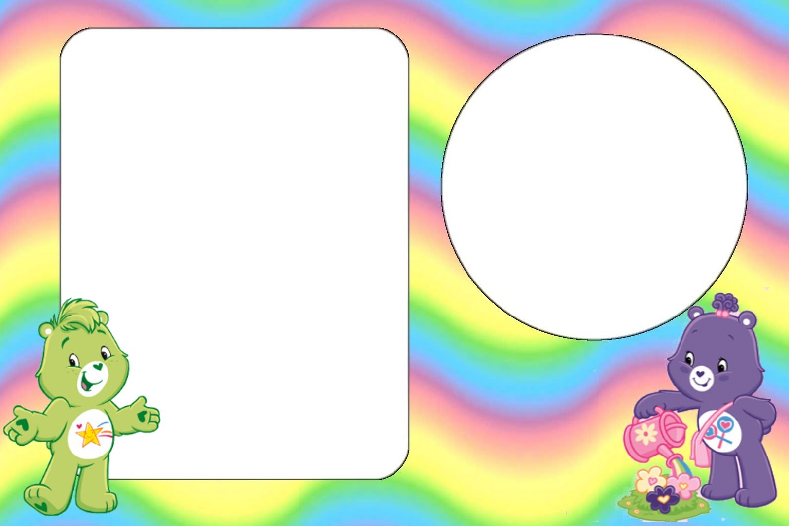 Care Bears Party Free Printable Invitations Oh My Fiesta In English