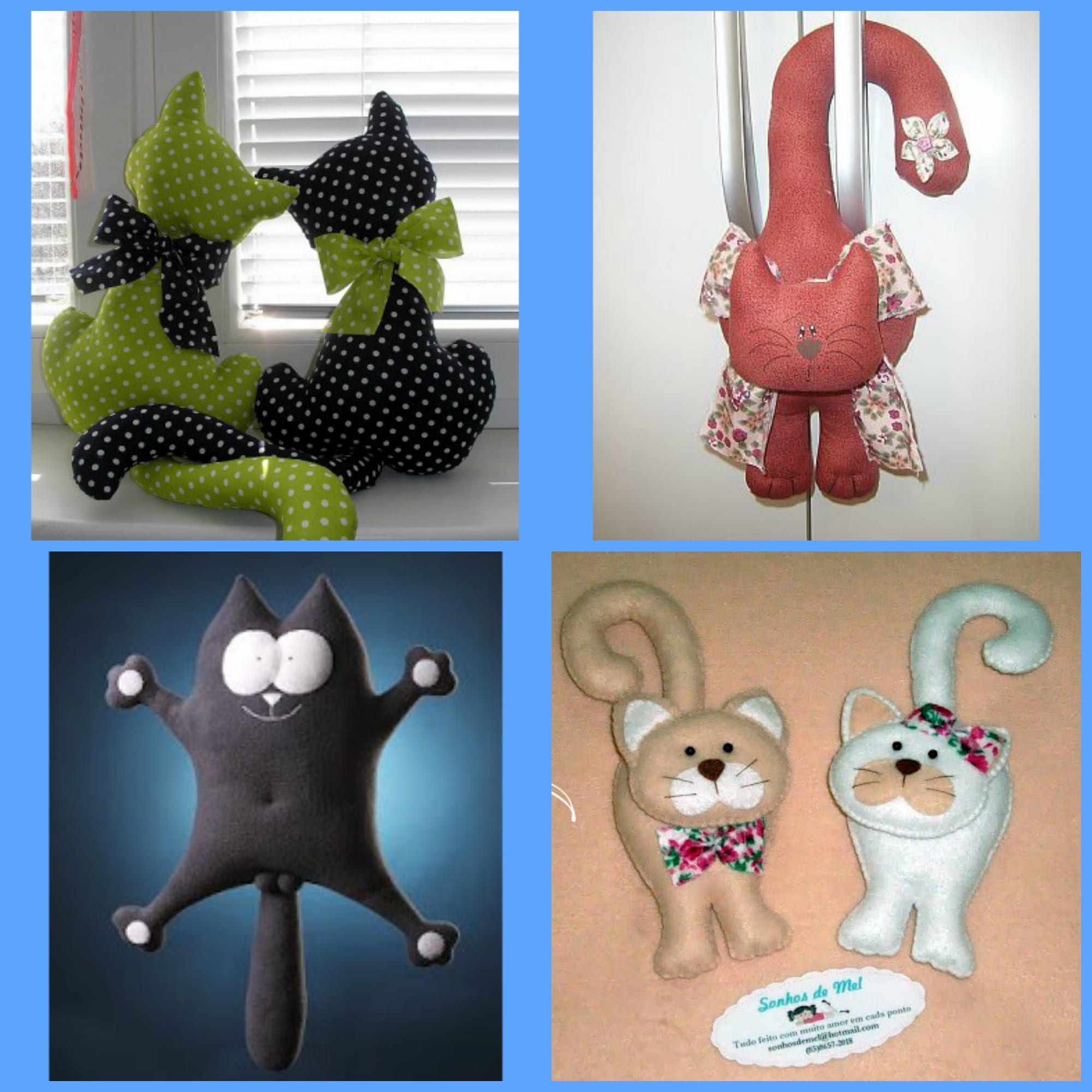 Cat Sewing Pattern Free MHS Blog