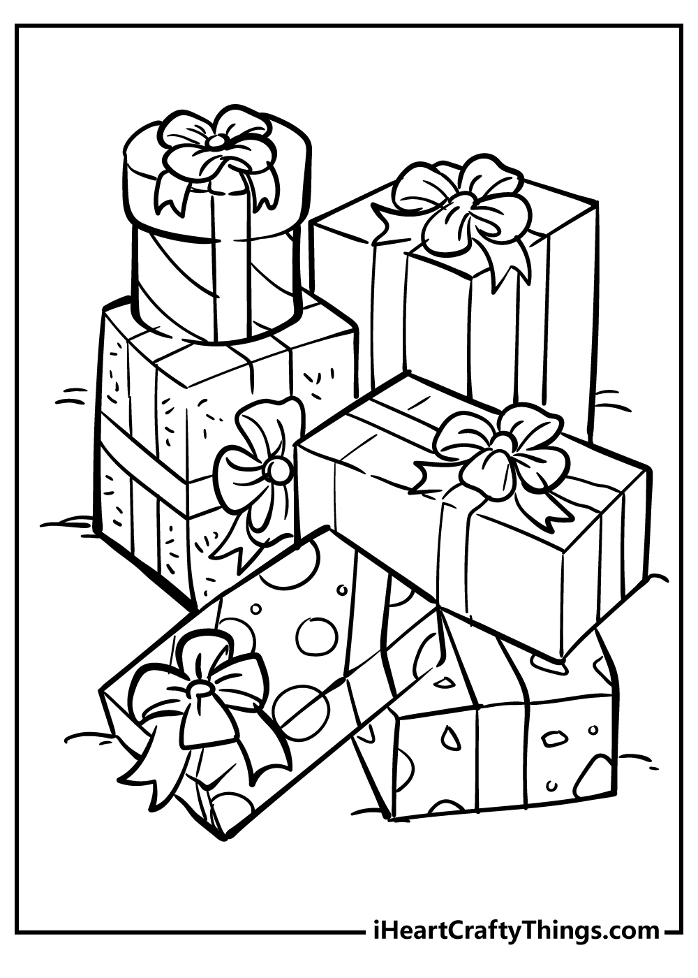 Free Christmas Printable Coloring Pages