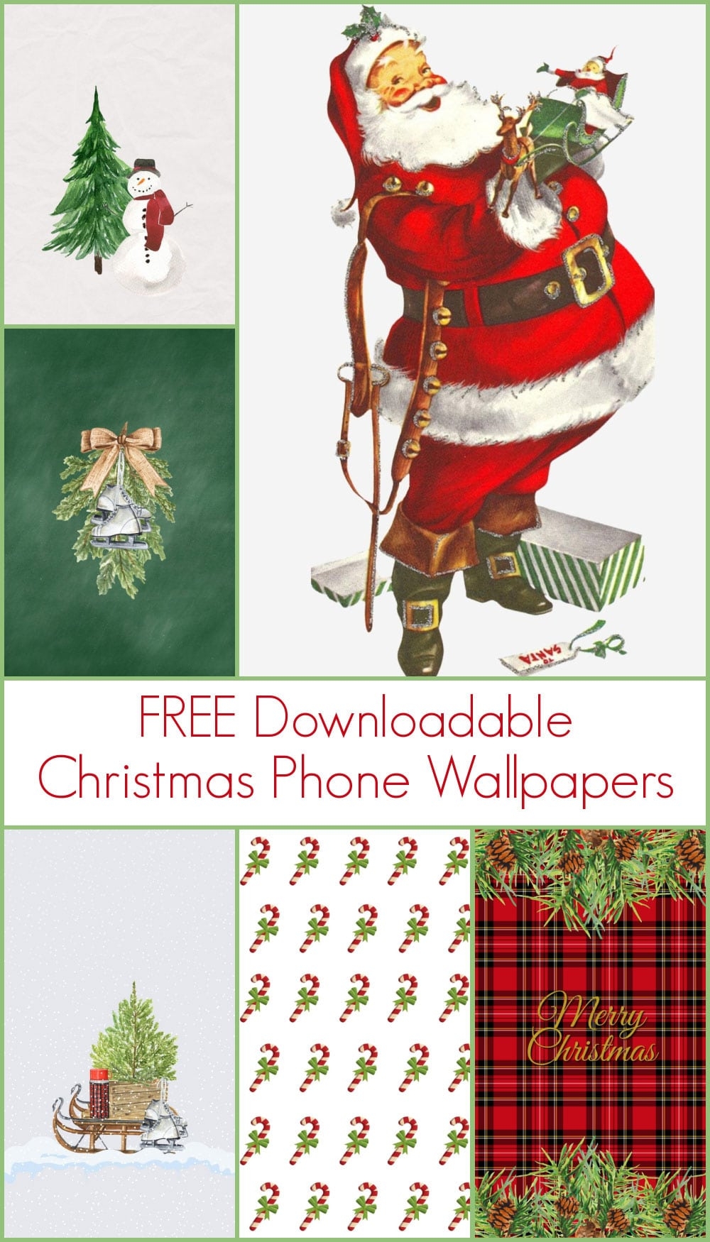 Christmas Phone Wallpaper Backgrounds Free To Download