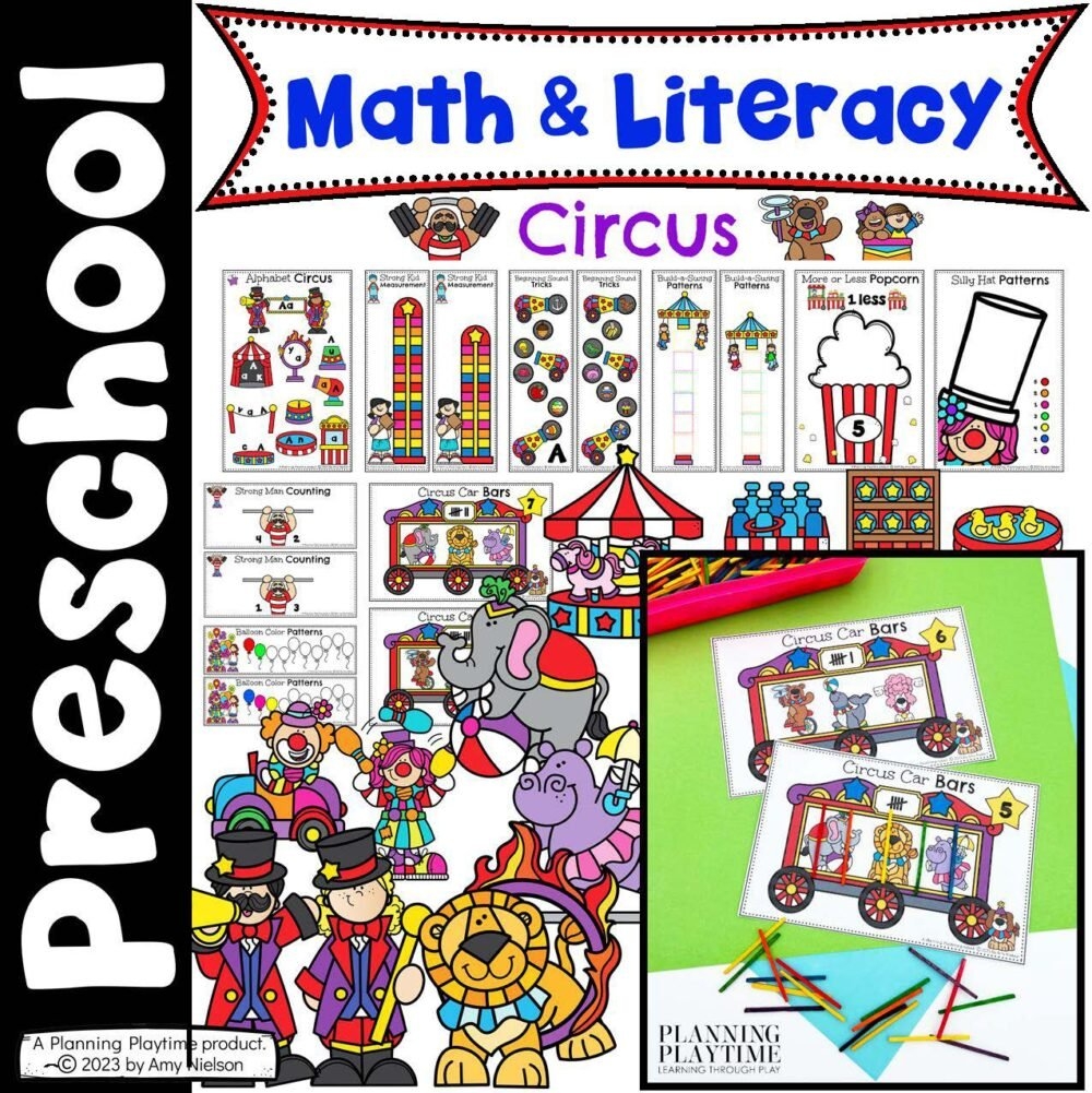 Circus Activities Preschool Planning Playtime