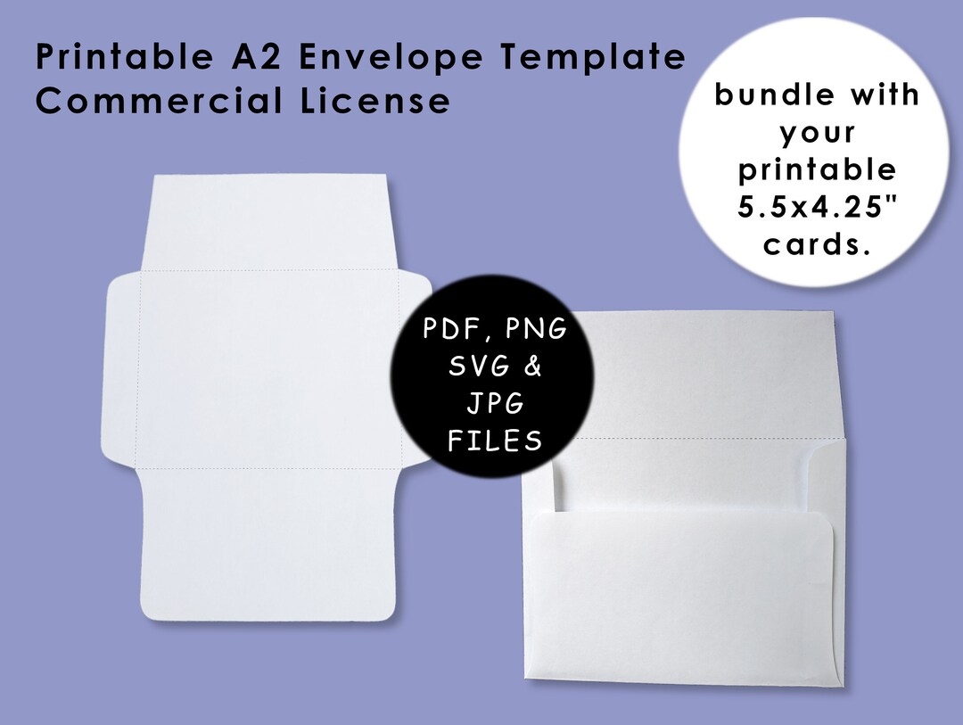 Free Printable Card Envelope Templates