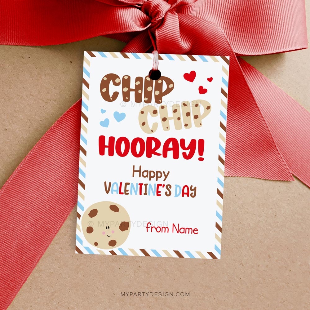 Cookie Valentines Printable Tags Cards My Party Design