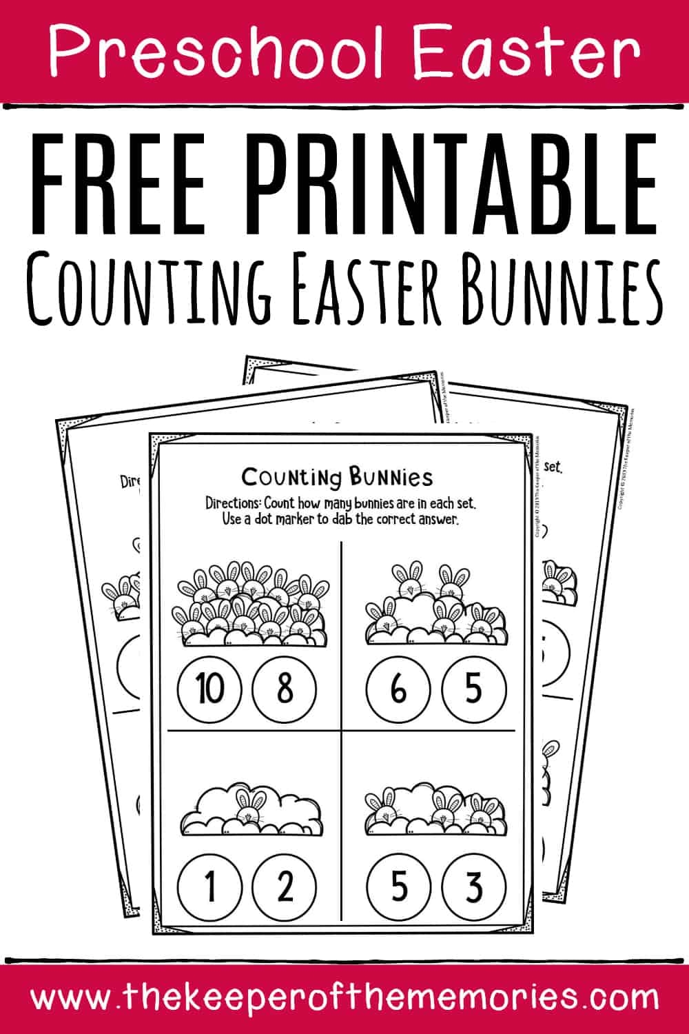 Free Printable Preschool Easter Worksheets