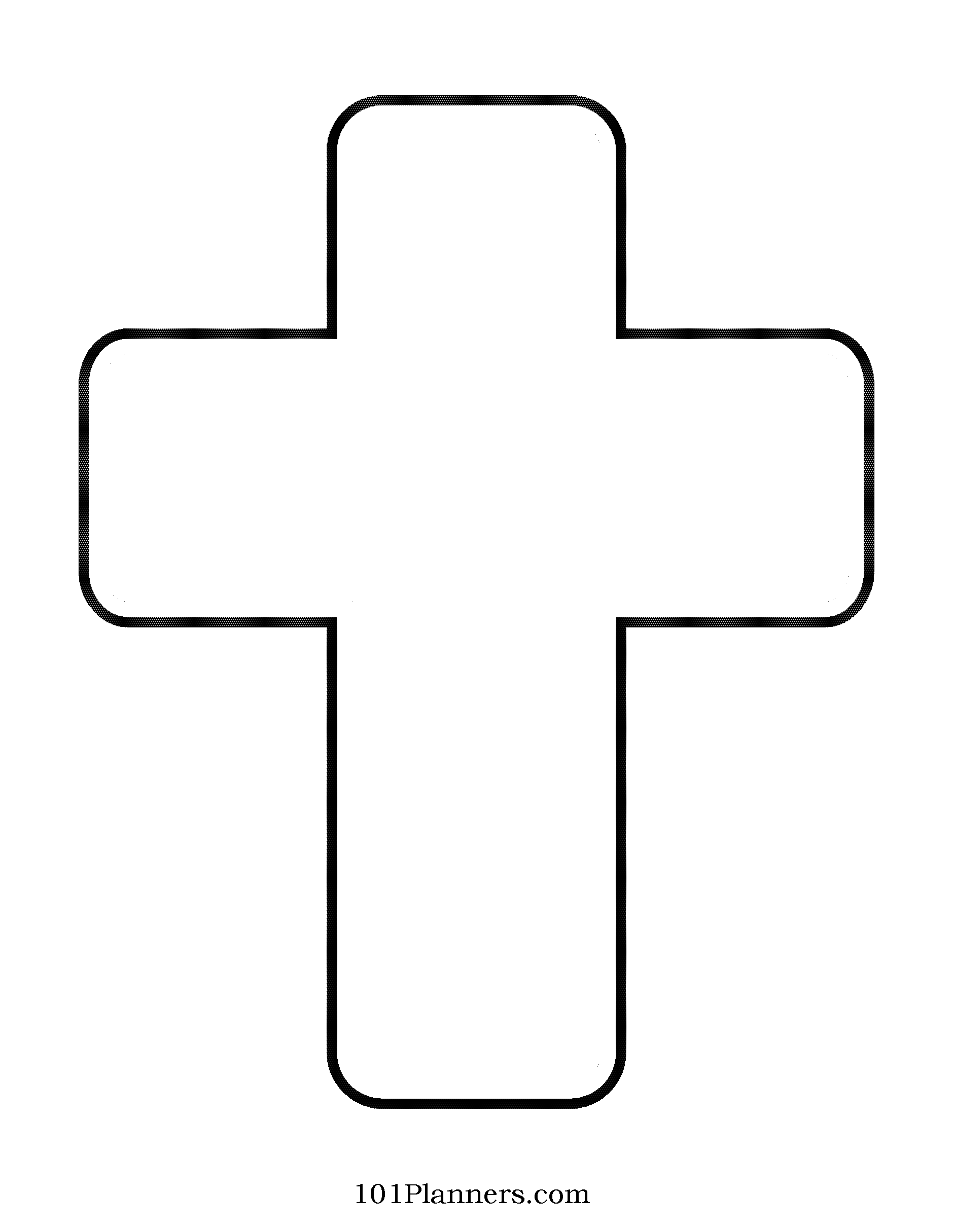 Cross Template Cross Clipart Maker