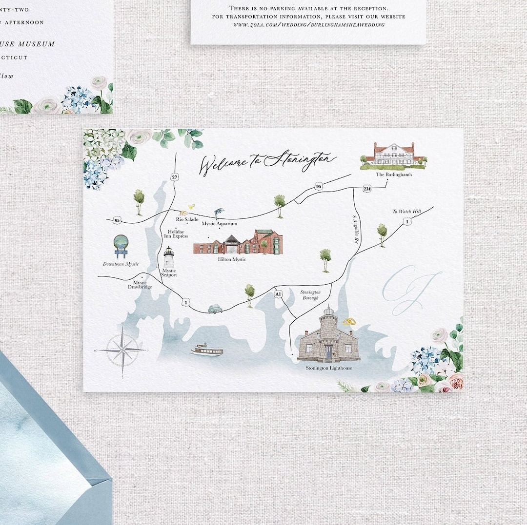 Custom Wedding Map Wedding Map Wedding Invitation Map Map Wedding Invitation Wedding Invitation Printable Or Printed Wedding Invitation Etsy