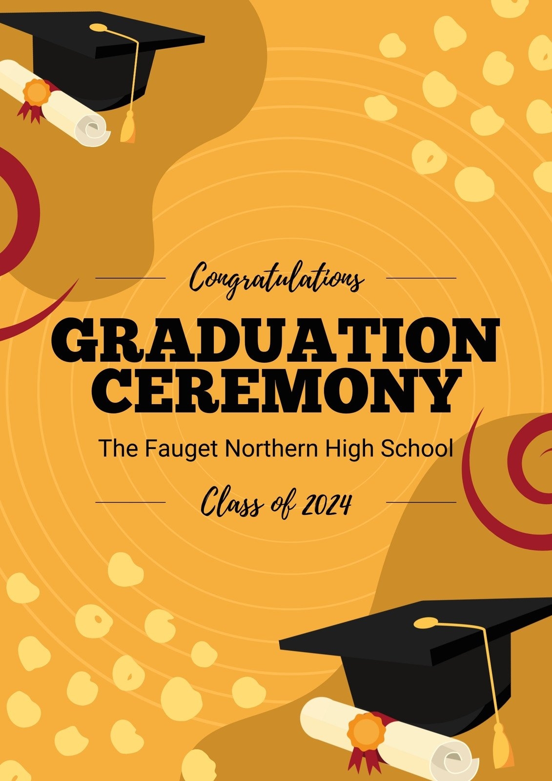 Customize 408 Graduation Programs Templates Online Canva