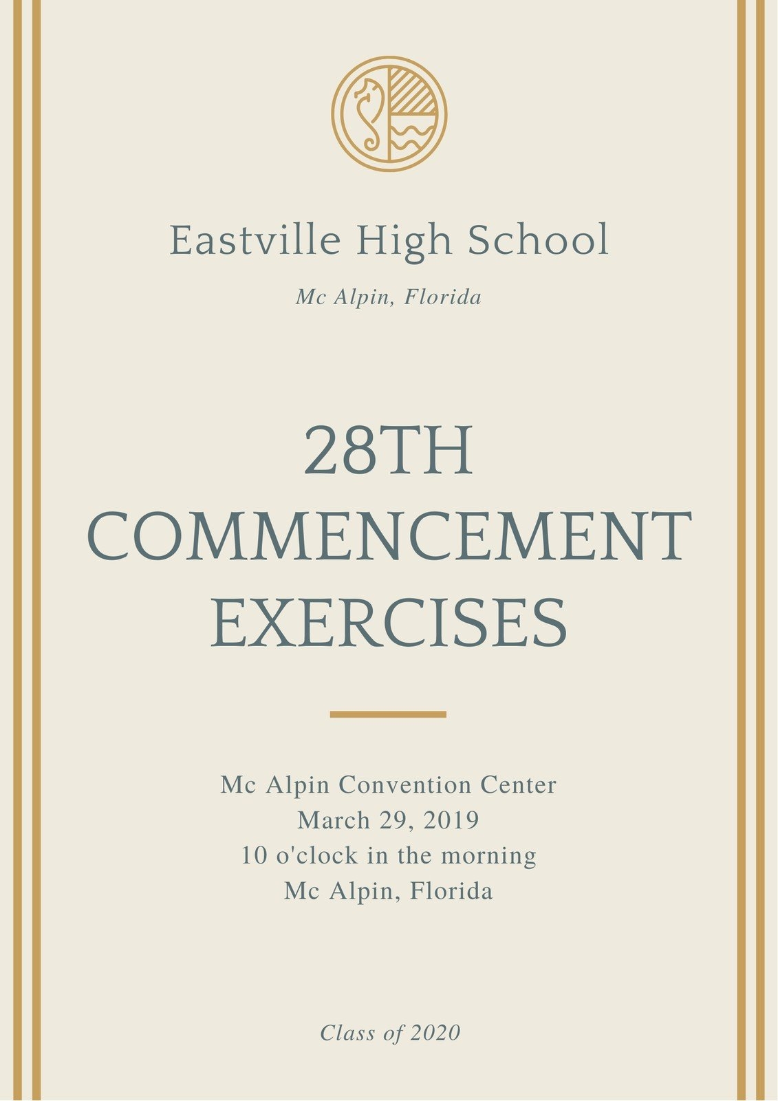 Customize 408 Graduation Programs Templates Online Canva