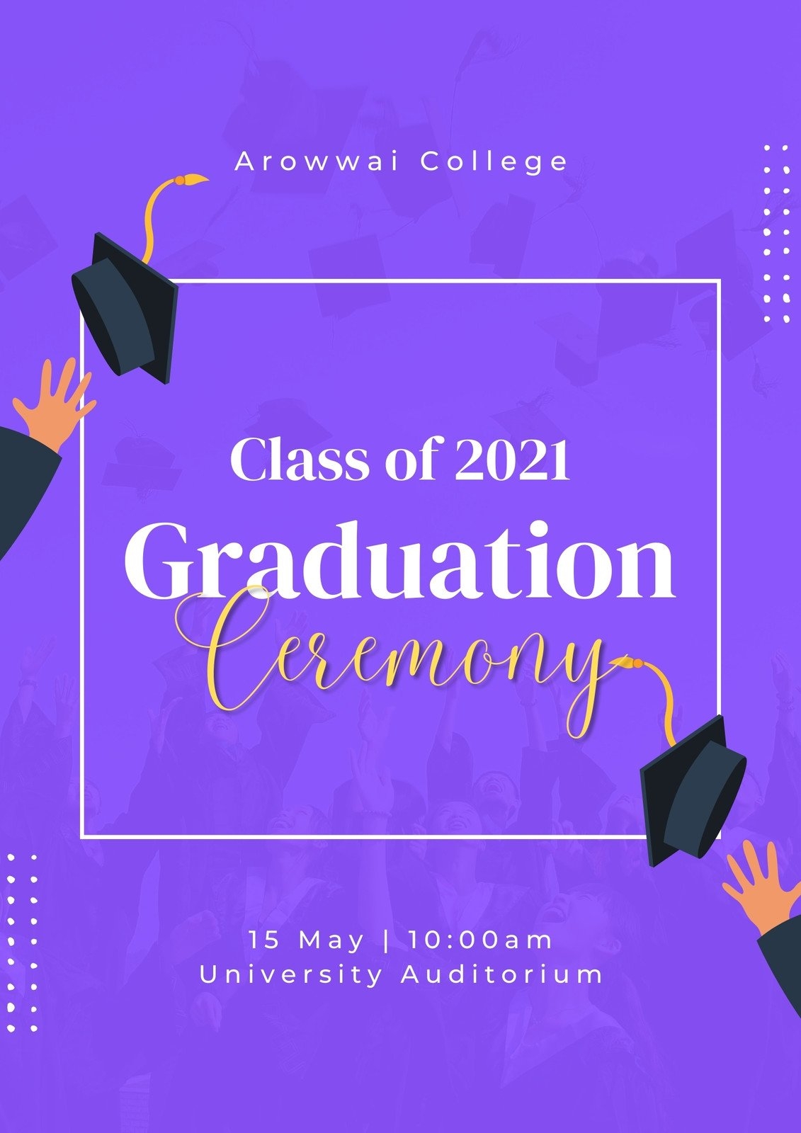 Free Printable Graduation Program Templates