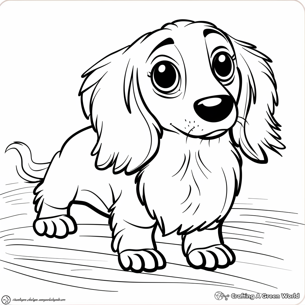 Free Printable Pages Of Dachshunds