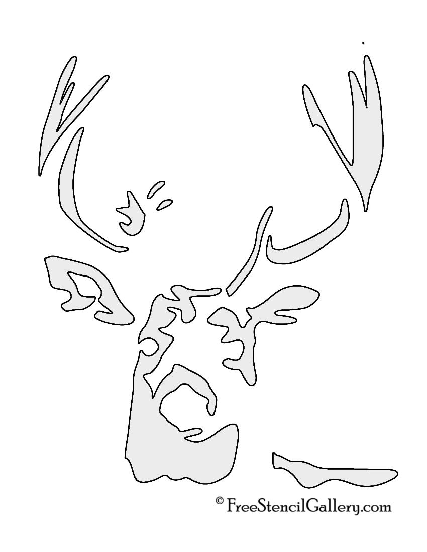 Deer Stencil