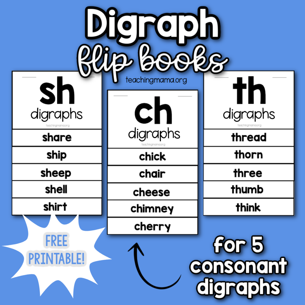 Digraph Flip Books