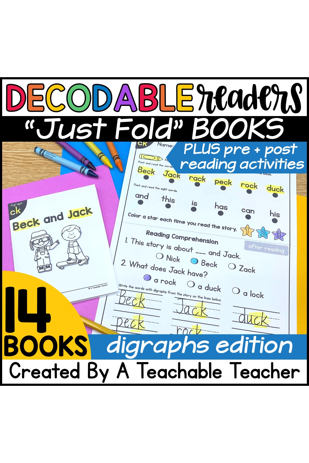 Digraphs Decodable Readers