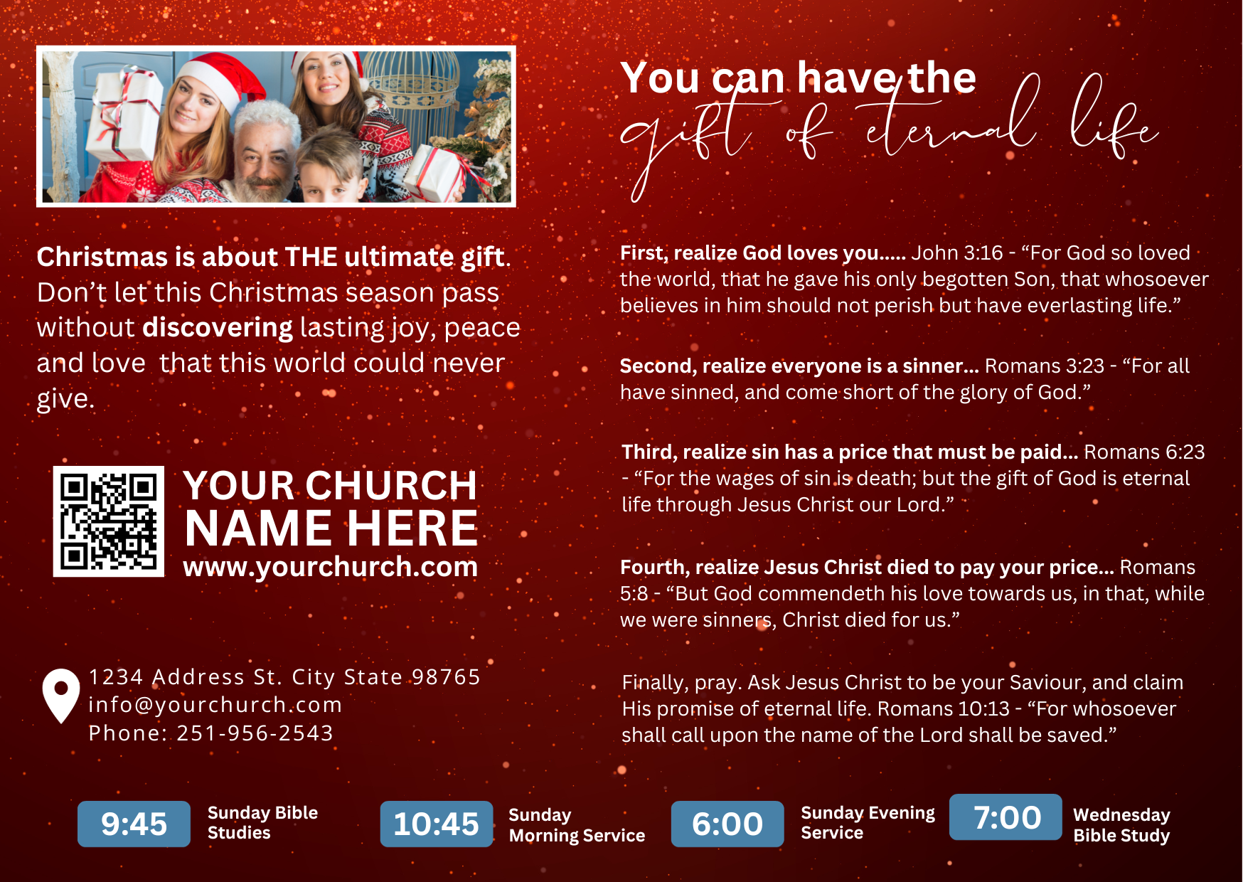 Free Printable Christmas Gospel Tracts