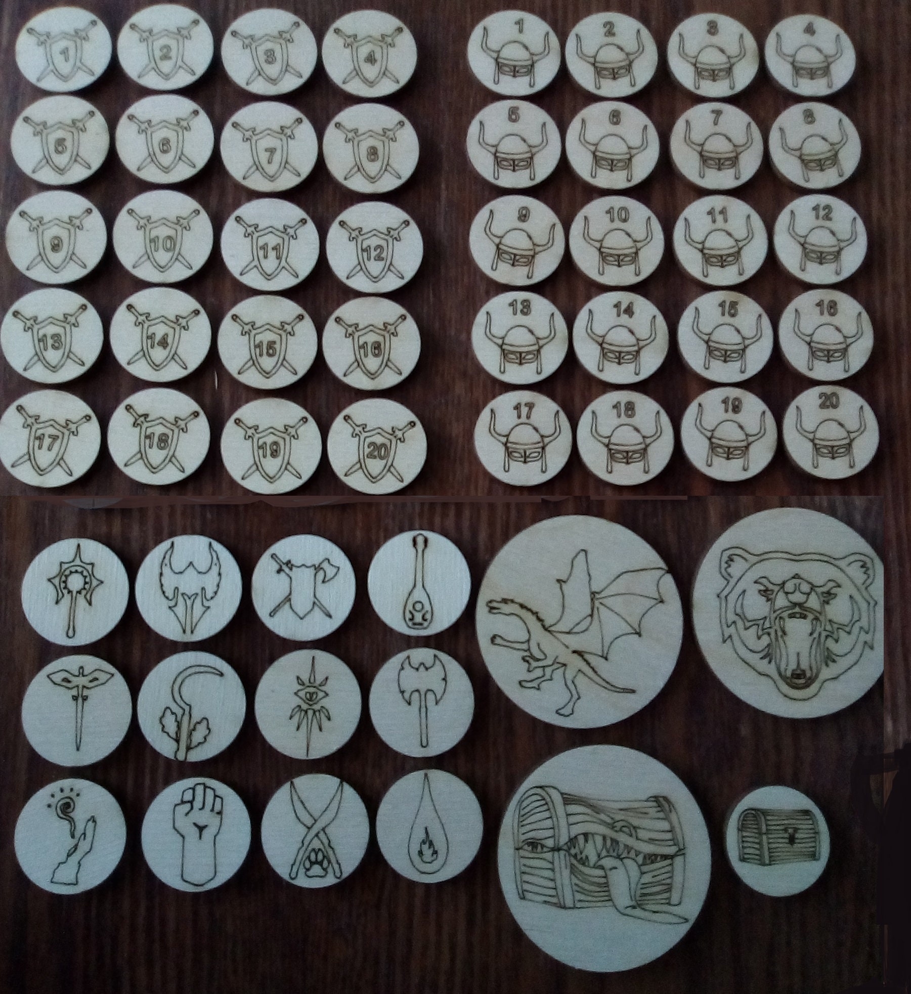 Free Printable D D Tokens