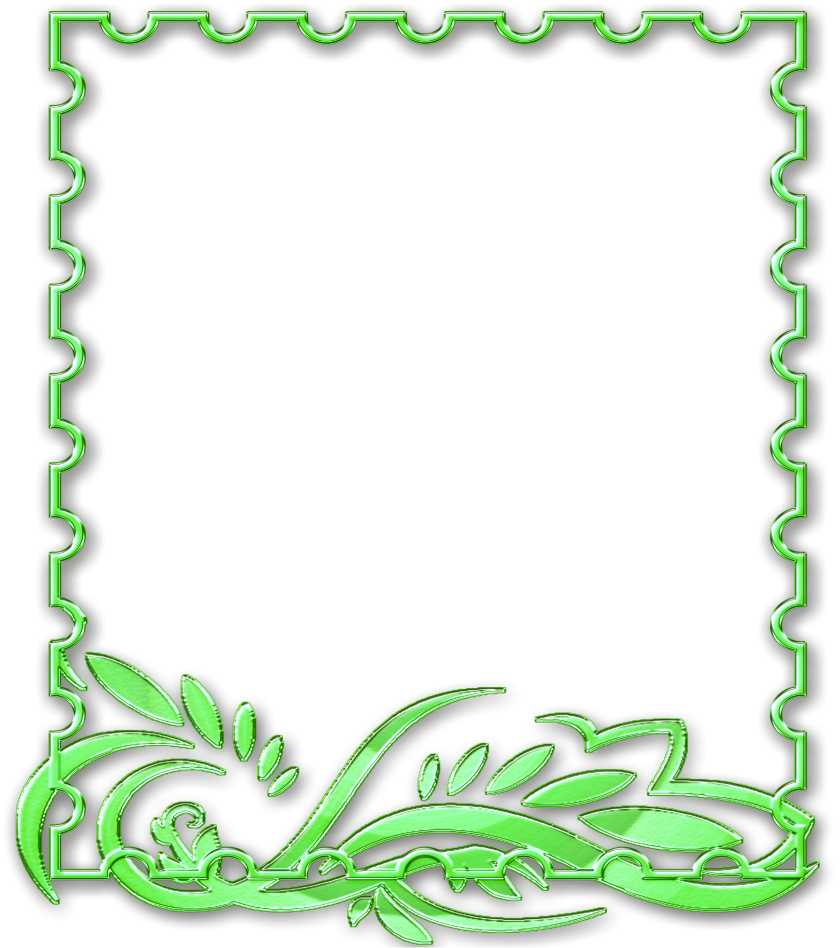 Download Mq Green Frames Border Borders Border Frame Free Printable Freezer Labels PNG Image With No Background PNGkey