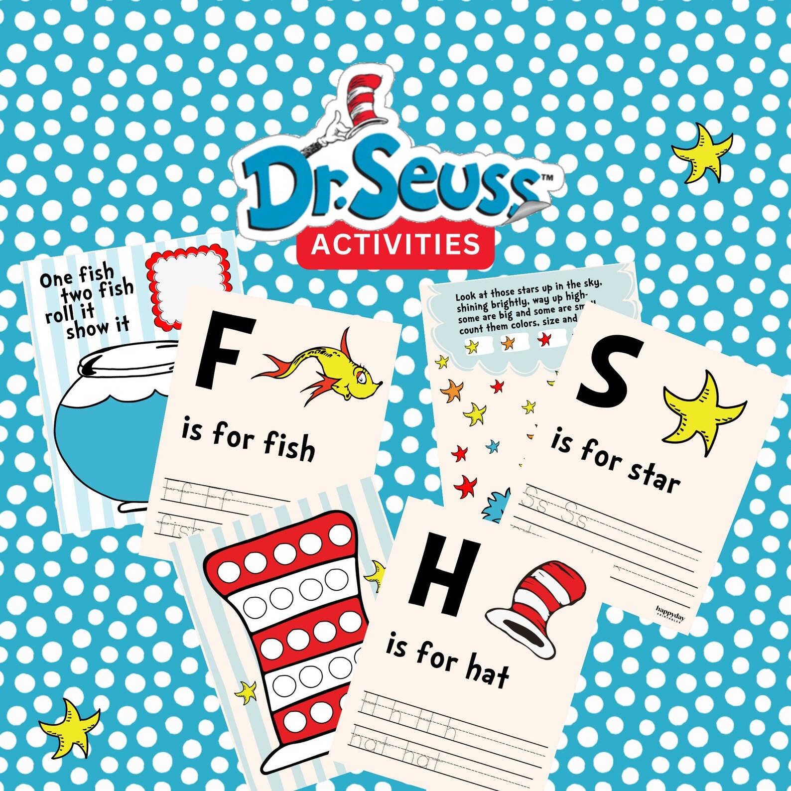 Free Printable Dr Seuss Copywork