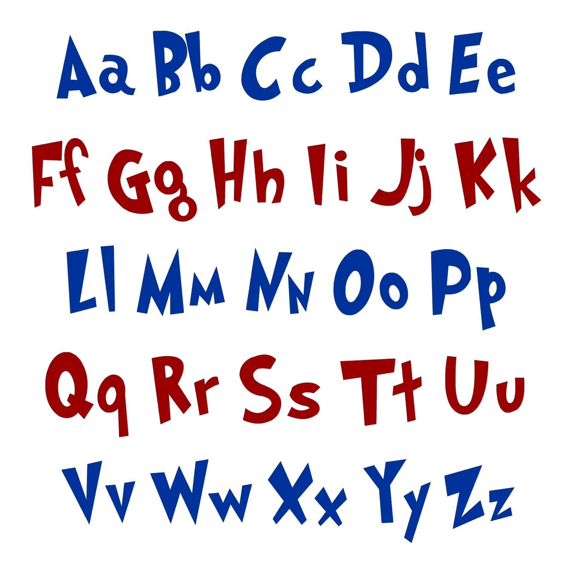 Dr Seuss Alphabet 10 Free PDF Printables Printablee