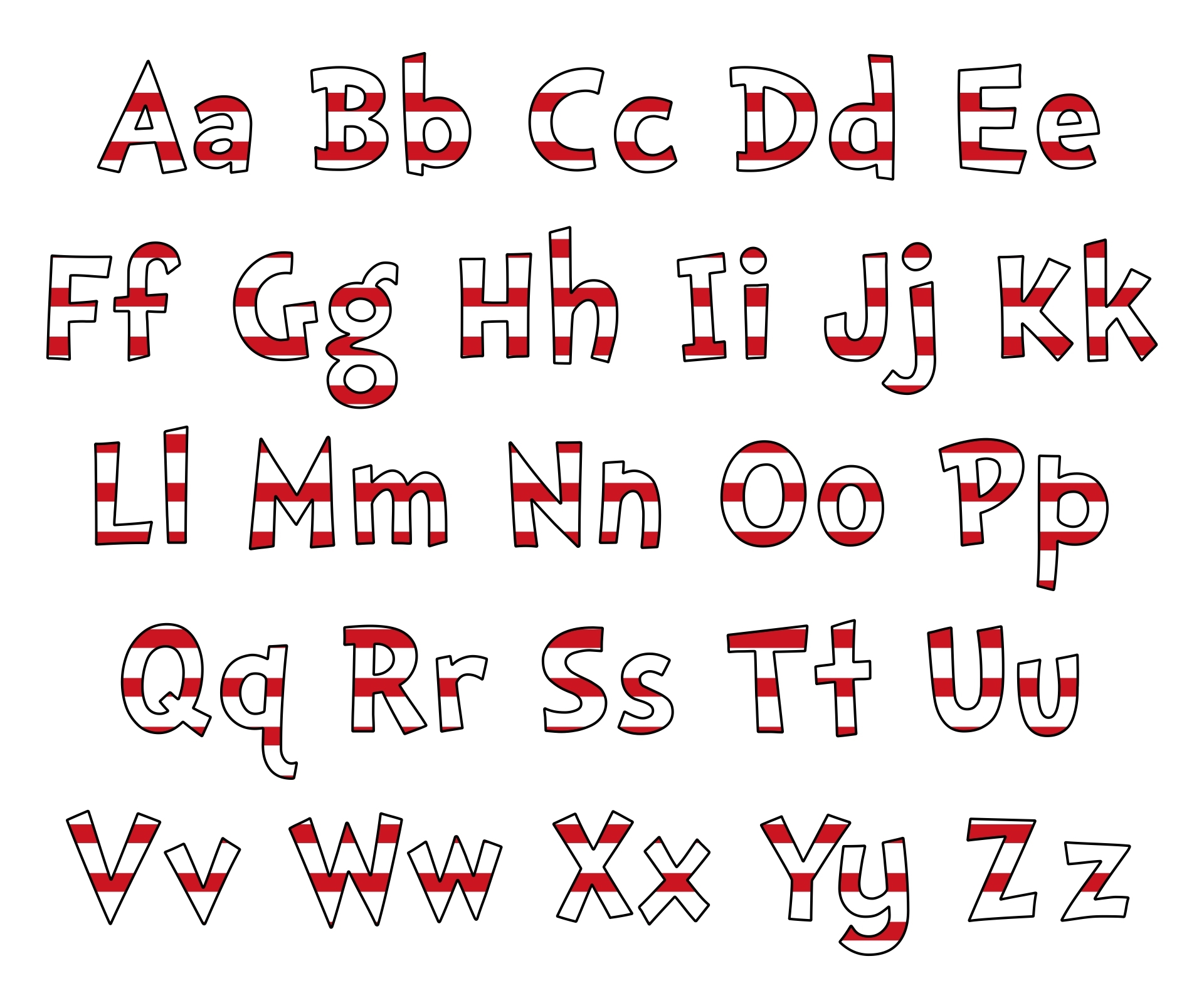 Dr Seuss Alphabet 10 Free PDF Printables Printablee