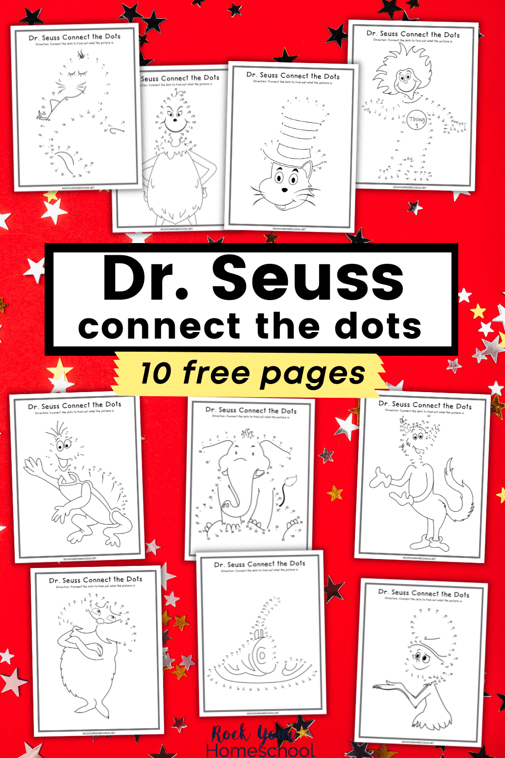 Dr Seuss Connect The Dots For Simple Fun With Kids 10 Free 