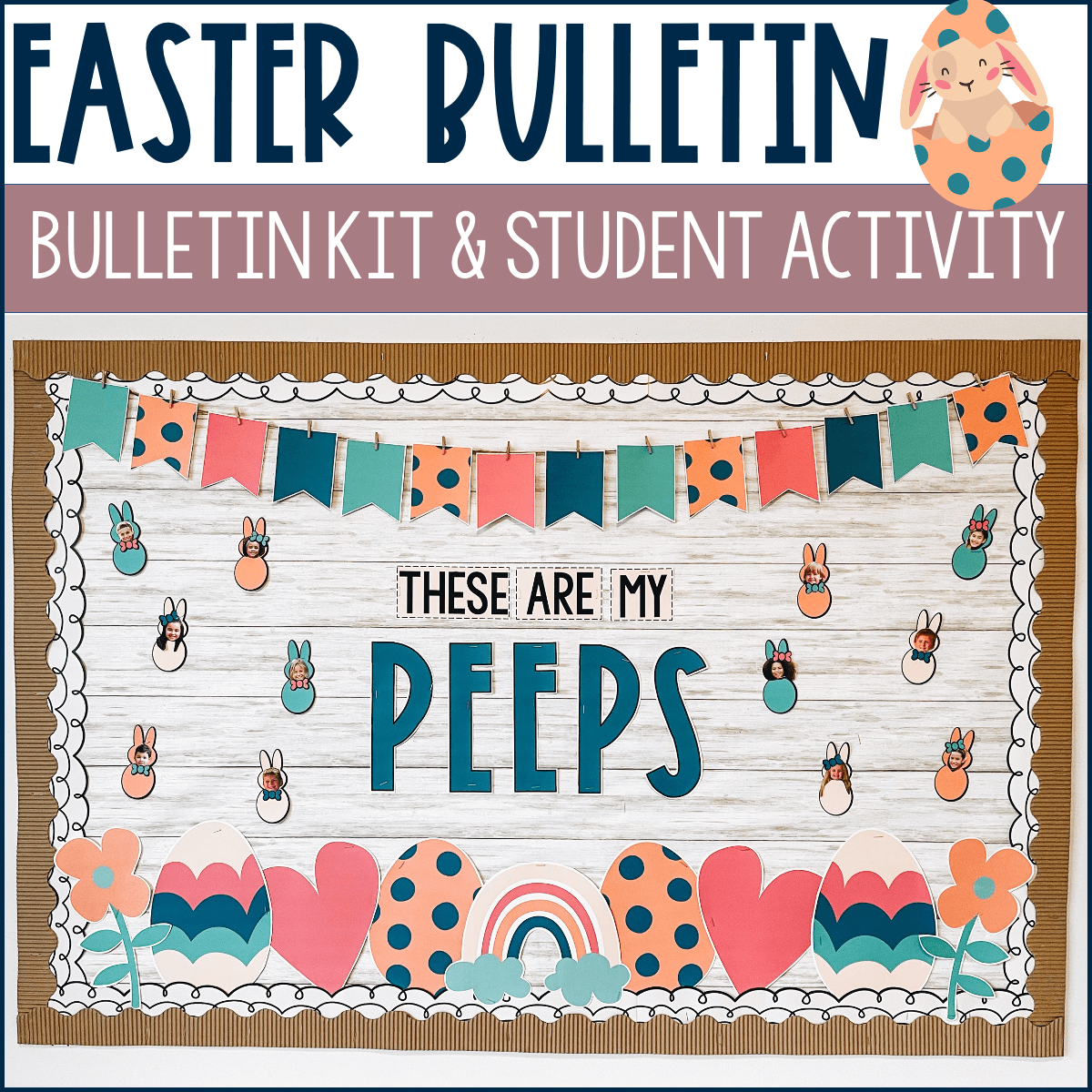 Easter Bulletin Board Kit Stephanie Nash A Touch Of Class Teaching