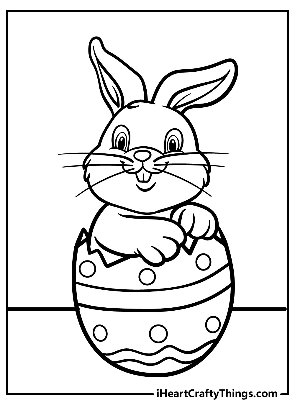 Easter Bunny Coloring Pages 100 Free Printables 