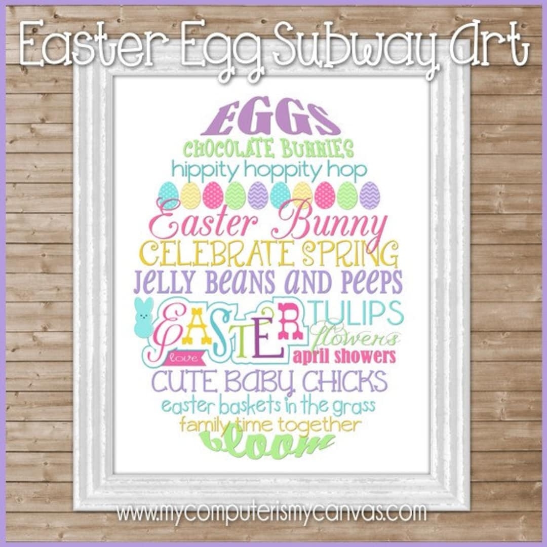 Free Printable Subway Art