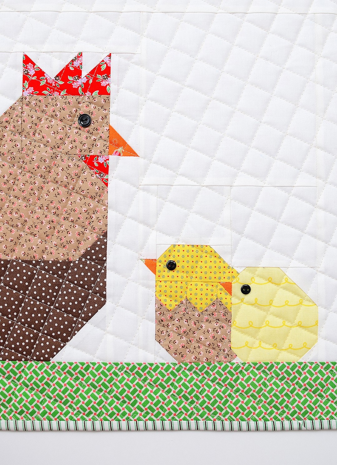 Easter Quilt Table Runner A Free Tutorial And Pattern Add On Ellis Higgs