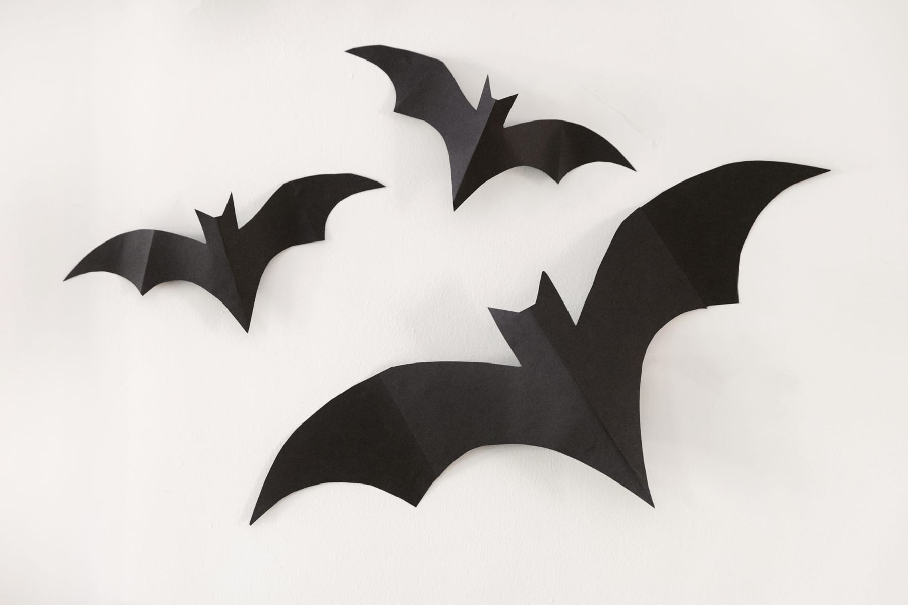 Easy DIY Paper Bats Pretty Together