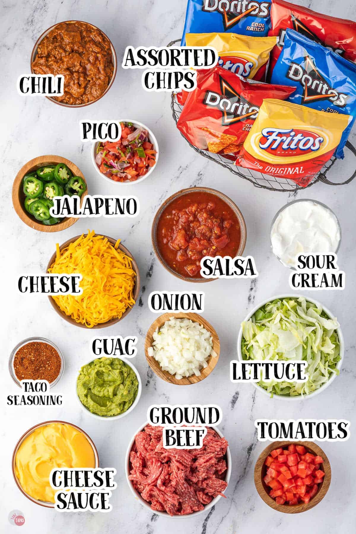 Easy Walking Tacos For A Crowd Take Two Tapas