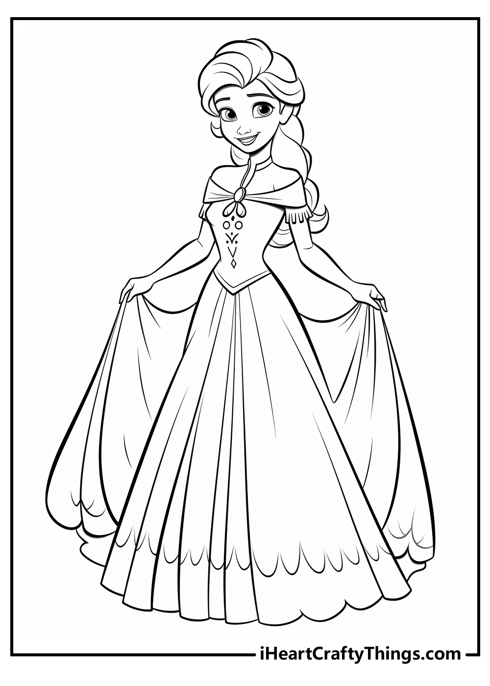 Elsa Coloring Pages 100 Free Printables 