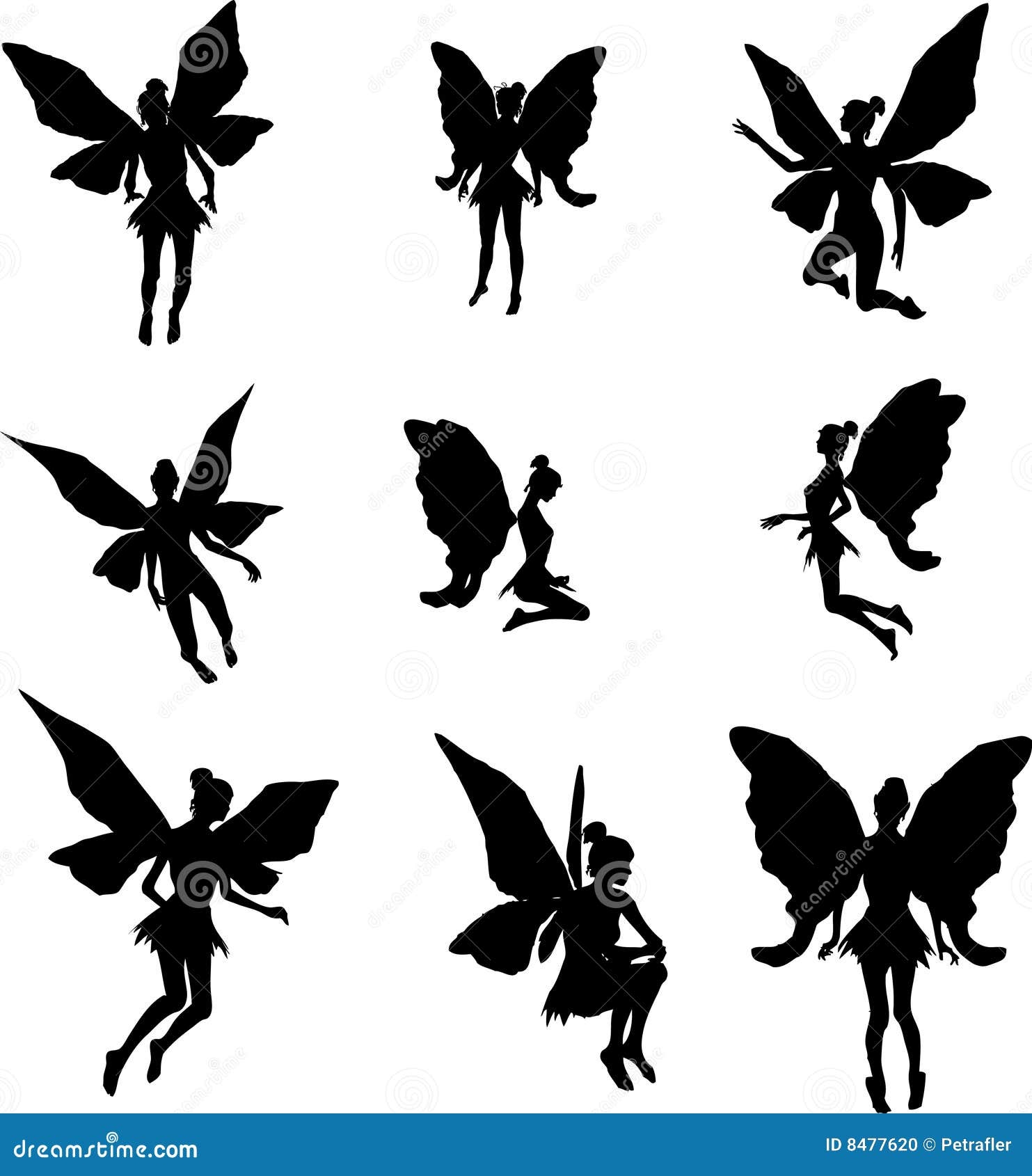 Fairy Silhouettes Stock Illustrations 2 314 Fairy Silhouettes Stock Illustrations Vectors Clipart Dreamstime