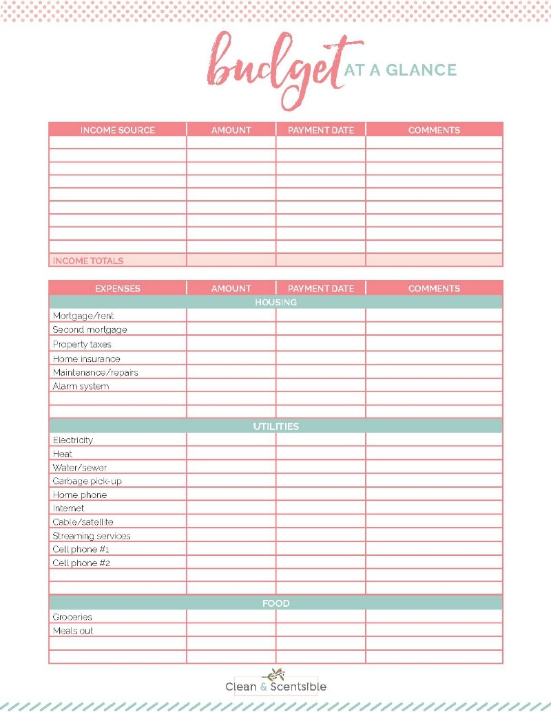 Free Printable Family Binder