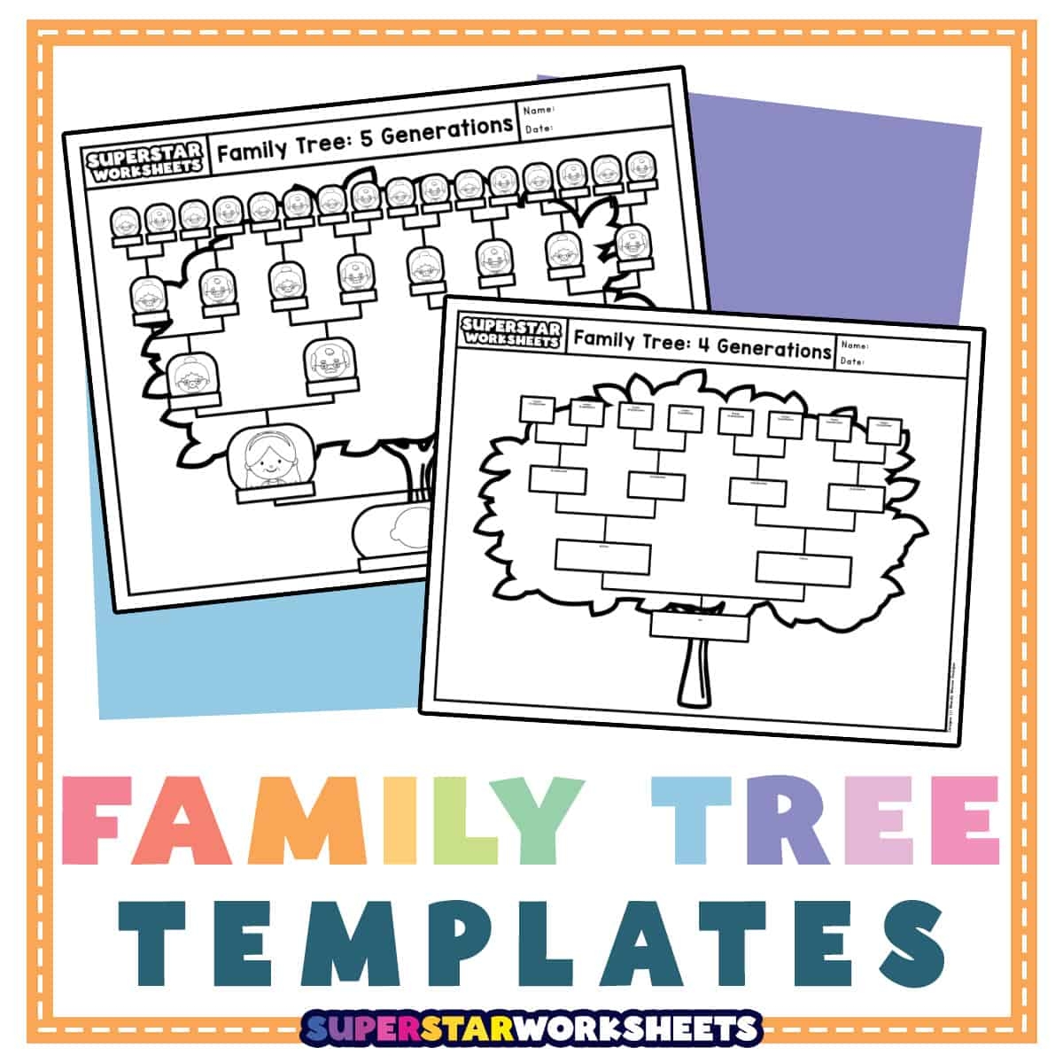 Empty Family Tree Printable Free