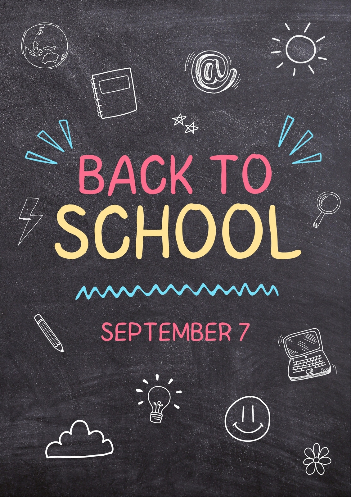 Free And Customizable Chalkboard Templates