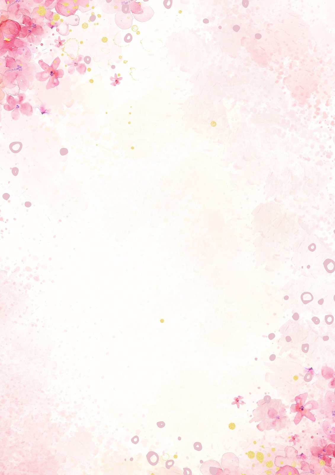 Free And Customizable Pink Floral Background Templates