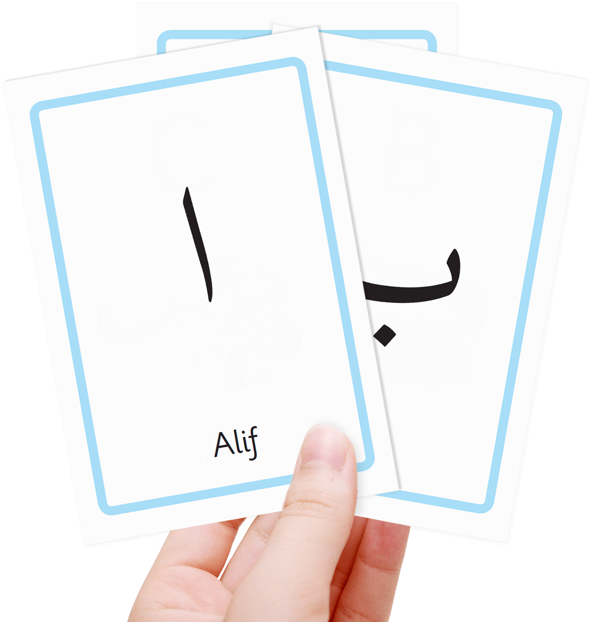 Free Arabic Alphabet Flashcards For Kids Totcards