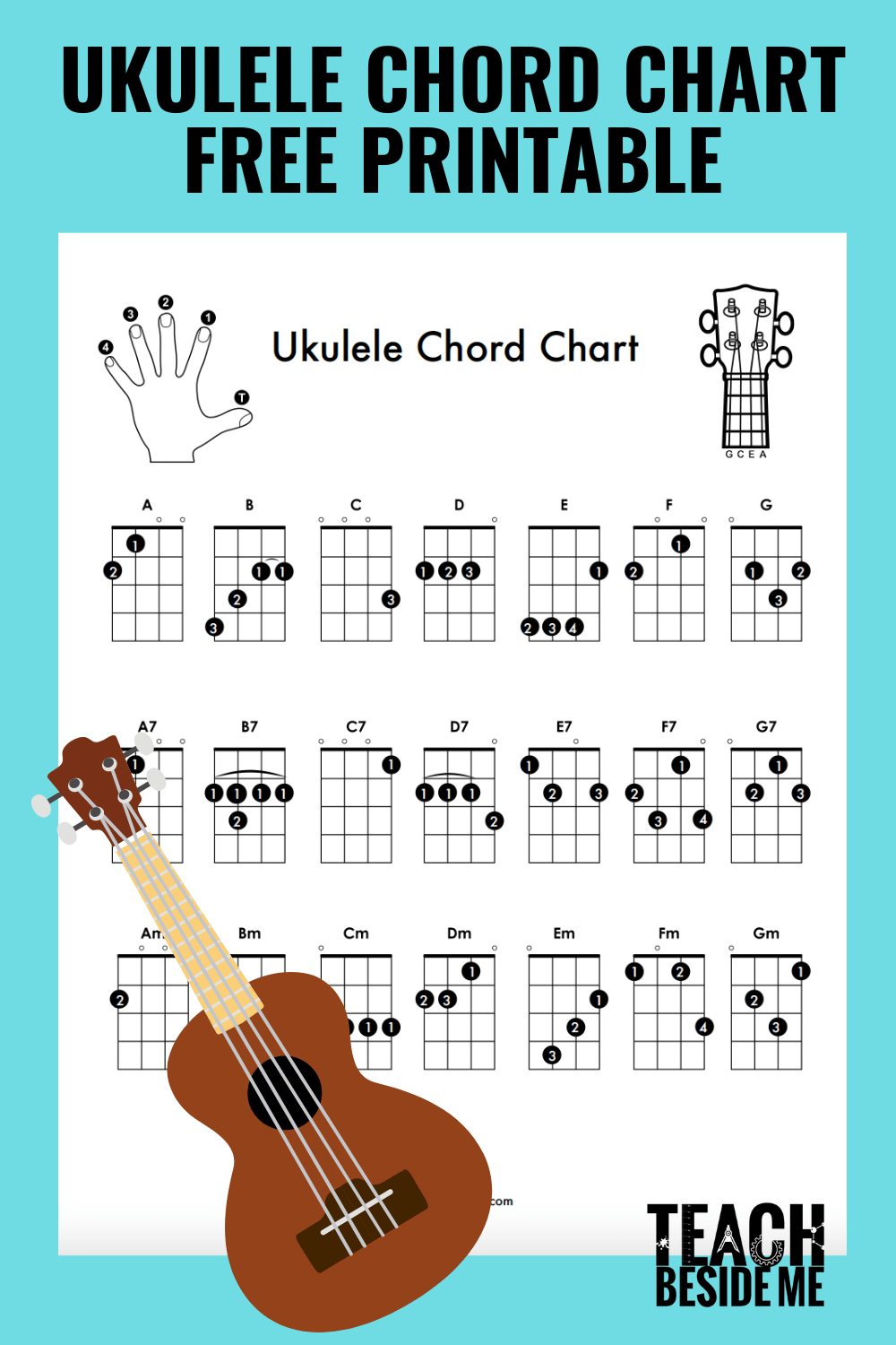 Free Printable Chord Charts